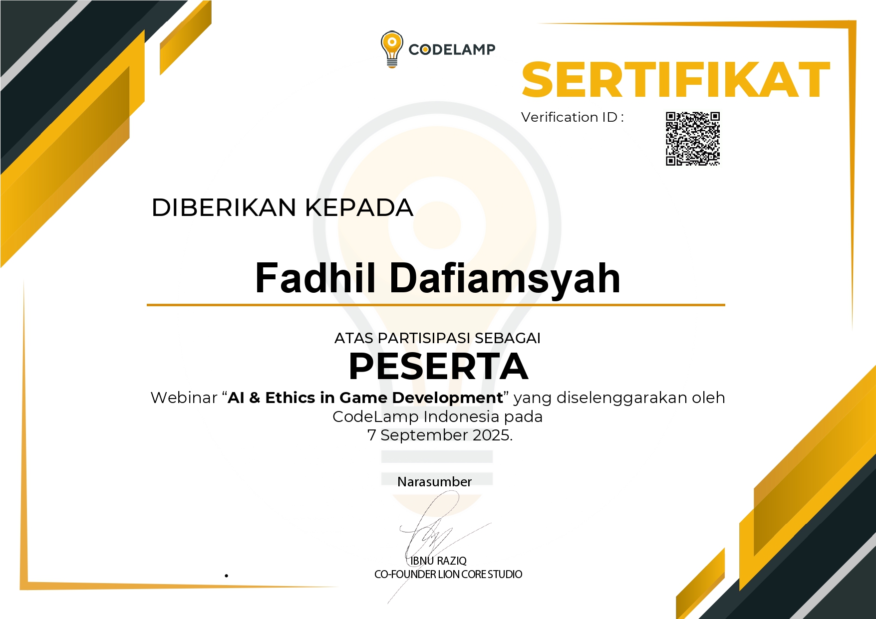 Sertifikat 8